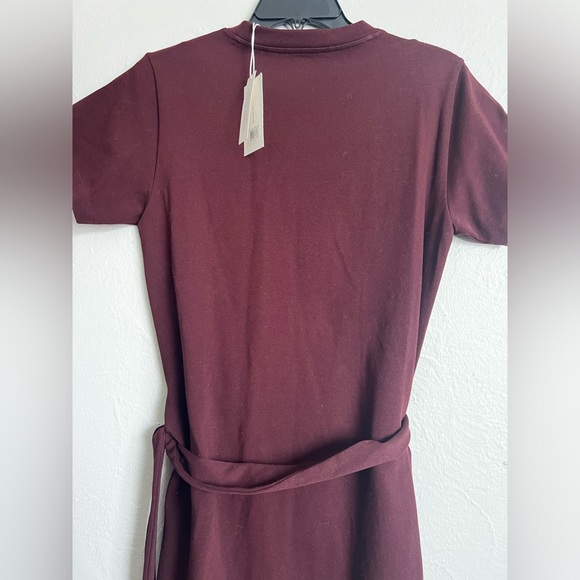 NWT Vince Tie Waist Short Sleeve Cotton Dress Size Small - Picture 8 of 12